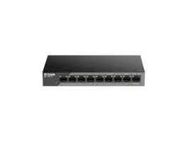 D-LINK Switch 8x100Mbps(8xPOE) + 1x100Mbps Uplink Fémházas, Surveillance, DSS-100E-9P