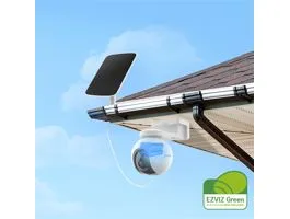 EZVIZ EB8 kültéri akkumulátoros 4G kamera + solar panel színes éjszakai látás, 360°, aktív sziréna védelem 512GB