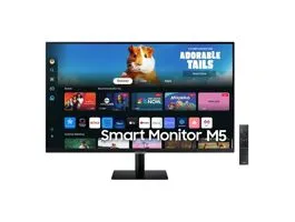 SAMSUNG SMART VA monitor 27&quot; M5, 1920x1080, 16:9, 250cd/m2, 4ms, 2xHDMI/2xUSB/WiFi/Bluetooth, hangszóró