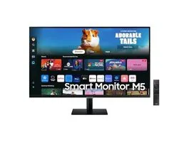 SAMSUNG SMART VA monitor 32&quot; M5, 1920x1080, 16:9, 250cd/m2, 4ms, 2xHDMI/2xUSB/WiFi/Bluetooth, hangszóró -LS32DM500EUXDU