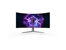 Mon AOC 44.5&quot; Agon Pro AG456UCZD WQHD FreeSync Premium és G-Sync USB-C 800R - OLED - 240Hz | 3 év garancia |