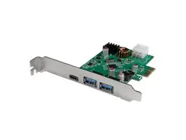 Logilink PCI Express kártya, USB 3.2 Gen1x1, 1x USB-C PD 3.0 és 2x USB 3.0 (PC0090)