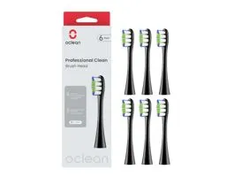 Oclean Professional clean fogkefe fej (6db) fekete (OCL553864)