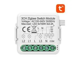 Zigbee Switch Module 3 gang Avatto N-ZWSM01-3 (AEF360681)