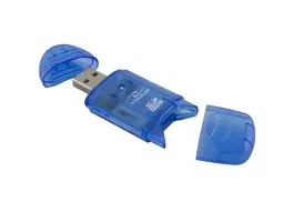 TITANUM USB 2.0 SDHC kártyaolvasó kék (TA101B)