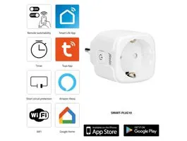 Alecto SMART-PLUG10 Smart Wi-Fi dugó 16A 3680W