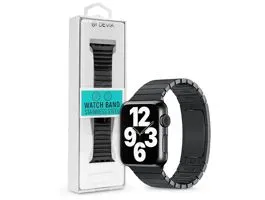 Apple Watch fém szíj - Devia Elegant Series Link Bracelet - 42/44/45/49 mm - fekete