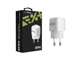 NextOne 30W-GAN-CHR 30W USB-C PD Gan fehér hálózati töltő adapter