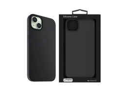 NextOne IPH-15-MAGCASE-BLACK iPhone 15 fekete szilikon MagSafe hátlap