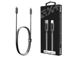 NextOne LGHT-USBC-MET-SG 1,2m USB C-Lightning metál asztroszürke kábel