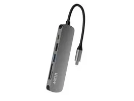 NextOne PD-ESS-HUB USB-C Essentials többportos szürke adapter