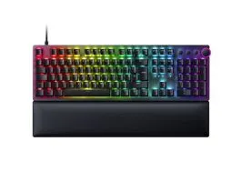 Razer Huntsman V2 UK fekete (purple switch) gamer billentyűzet