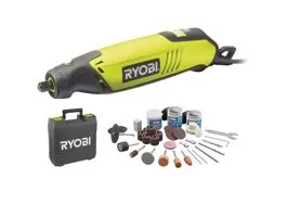 Ryobi 150W nagyfordulatszámú gép+tartozék+koffer - EHT150V