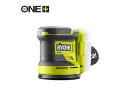 Ryobi 18V One Plus excentrikus csiszoló, 3x csiszolópapír, akkumulátor és töltő nélkül - RROS18-0