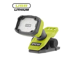 Ryobi 4V USB Lithium csíptethetős lámpa, akkumulátor és töltő nélkül - RLC4-0