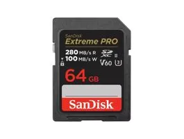 Sandisk 00215491 64GB SD Extreme Pro (SDXC Class 10 UHS-II U3) memória kártya