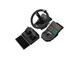 Logitech 945-000062 Saitek Farm Sim fekete kormány + pedál + oldalpanel csomag