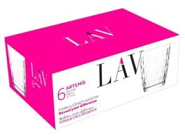 LAV Artemis Long Drink 340ml koktélos pohár szett 6 darabos LV-ART236F