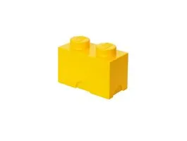 LEGO STORAGE BRICK 2 tárolódoboz 2,6 literes, sárga 40021732