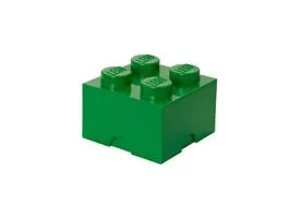 LEGO STORAGE BRICK 4 tárolódoboz 5,6 literes, zöld 40031734