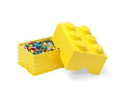 LEGO Storage Brick 6 tárolódoboz 16,9 literes, sárga 40000802