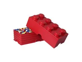 LEGO STORAGE BRICK 8 tárolódoboz 12,1 literes, piros 40041730