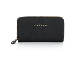 Oxybag Leather Black Mony L női pénztárca