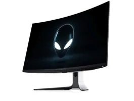 DELL Alienware Ívelt Monitor 31,6&quot;  AW3225QF, QD OLED 3840x2160, 16:9, 1m:1, 1000cd, 0,03ms, DP, HDMI, szürke