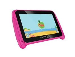 TPC Volkano Kids 2/16 7&quot;-es gyermek tablet Iwawa szoftverrel, Android 12, rózsaszín