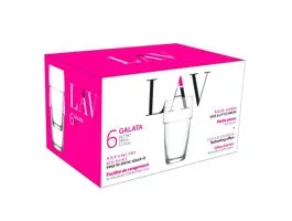 LAV Galata Long Drink 340ml koktélos pohár szett 6 darabos LV-GLT397F