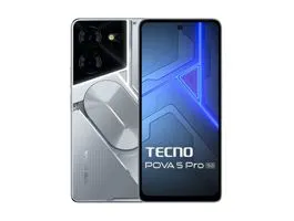 Tecno Pova 5 Pro 6,78&quot; 5G 8/256GB DualSIM Silver Fantasy okostelefon