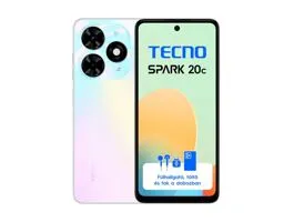 Tecno Spark 20C 6,56&quot; LTE 4/128GB DualSIM Mystery White okostelefon