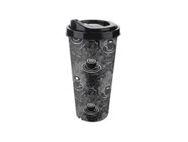 IRIS BIG COFFEE CUP kávéspohár tetővel 650ml AP-9220