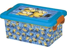 IRIS MINIONS Disney 3,7l műanyag tárolódoboz