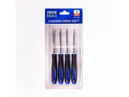 IRIS TOOLS DT-4-132 4 darabos horog szett