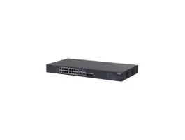 Dahua PoE switch - CS4218-16ET-135 (Cloud menedzsment, 16x 100Mbps at/af PoE, 2x 1Gbps, 2x 1Gbps SFP port, 135W PoE)