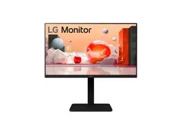 LG IPS monitor 23.8&quot; 24BA550-B, 1920x1080, 16:9, 250cd/m2, 5ms, VGA//HDMI/DisplayPort/3xUSB, áll. mag.,Pivot, hangszóró