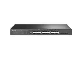 TP-LINK Switch 24x2.5Gbps + 4x10G SFP+ + 1xkonzol port Menedzselhető Rackes, SG3428X-M2