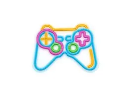 NEOLIA LED dekorációs lámpa GAMEPAD, USB, multicolor, falra szerelhető