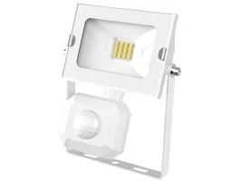 Avide LED REFLEKTOR SLIM SMD 10W NW 4000K MOZGÁSÉRZÉKELŐS PIR (ABSSFLNW-10W-PIR-W)