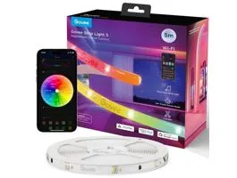 Govee RGBIC Wi-Fi + Bluetooth LED szalagfények védőbevonattal (5M) (GOVH612A)