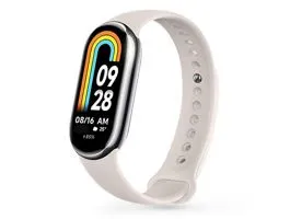 Tech-Protect IconBand - Xiaomi Smart Band 8 / 9 / NFC szilikon szíj - bézs