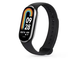 Tech-Protect IconBand - Xiaomi Smart Band 8 / 9 / NFC szilikon szíj - fekete