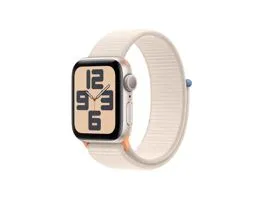 Apple Watch SE3 GPS (44mm) csillagfény alumínium tok , csillagfény sport pánt okosóra