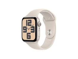 Apple Watch SE3 GPS (44mm) csillagfény alumínium tok , csillagfény sport szíj (M/L) okosóra