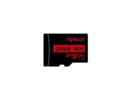 Apacer MicroSD kártya - 128GB microSDXC UHS-I Class10 V10 A1 (R/W: 100/10 MB/s) + adapter