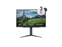 LG Monitor 27&quot; Gamer - 27GS85Q-B (IPS, 16:9, 2560x1440, 200Hz, 1ms, 400cd, HDMIx2, DP, USB, G-Sync, Freesync, HDR400)