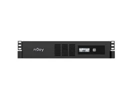 NJOY Szünetmentes 800VA - Code 600 (4 IEC C13, line-interaktív, USB menedzsment, szoftver, LCD kijelző, 2U rack)