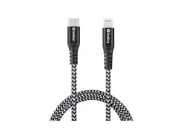 Sandberg Kábel - Survivor USB-C PDLightning 1M