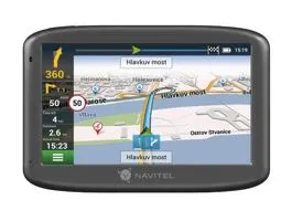 Navitel E505 Magnetic GPS Navigáció, 5&quot; kijelzo, fekete (NAVITELE505)